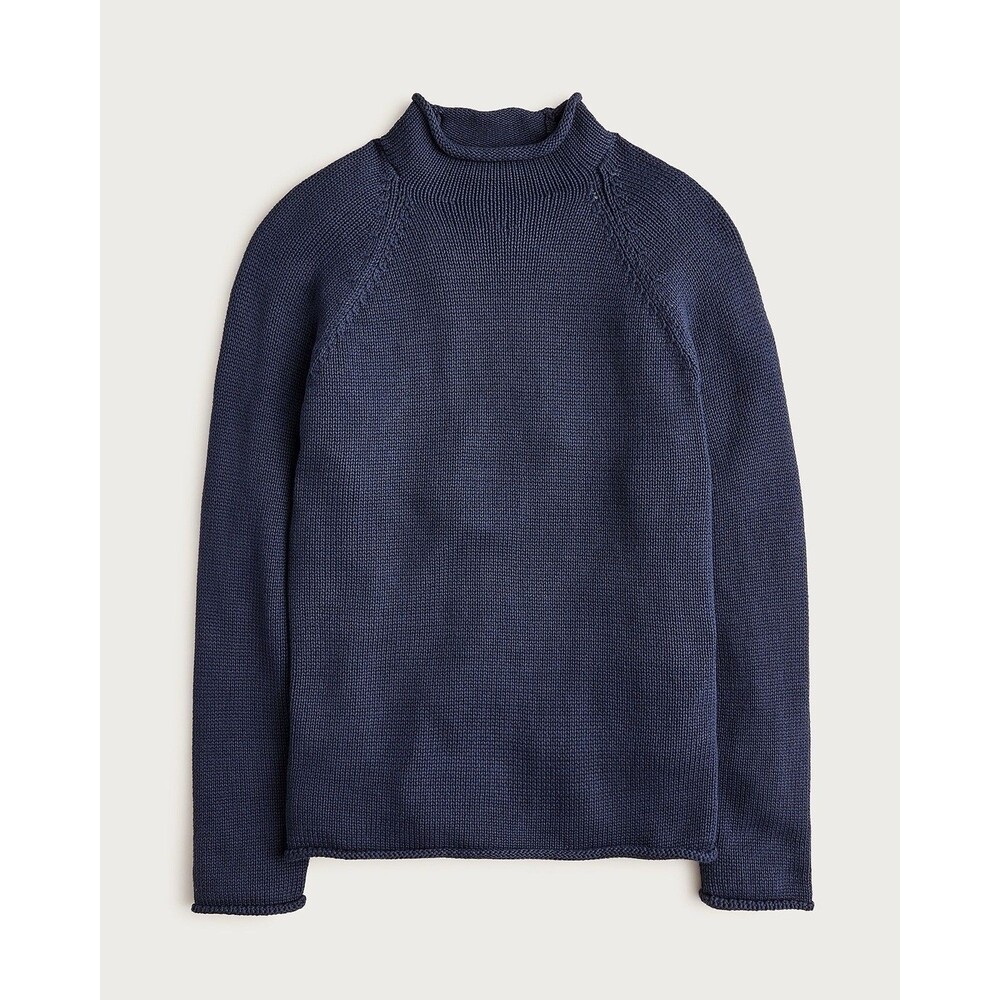 J.Crew Mens 1988 Rollneck Long Sleeve sweater in cotton NWOT size S